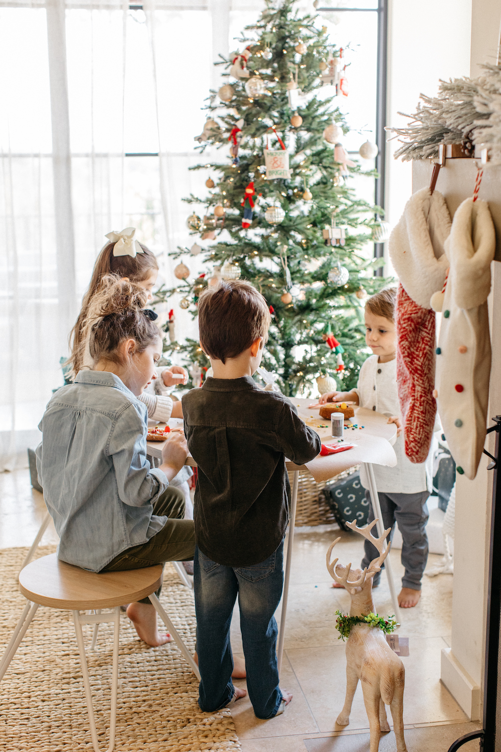 Camille hosts a gingerbread decorating party with Target for Christmas holiday 2019