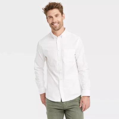 mens button down shirt