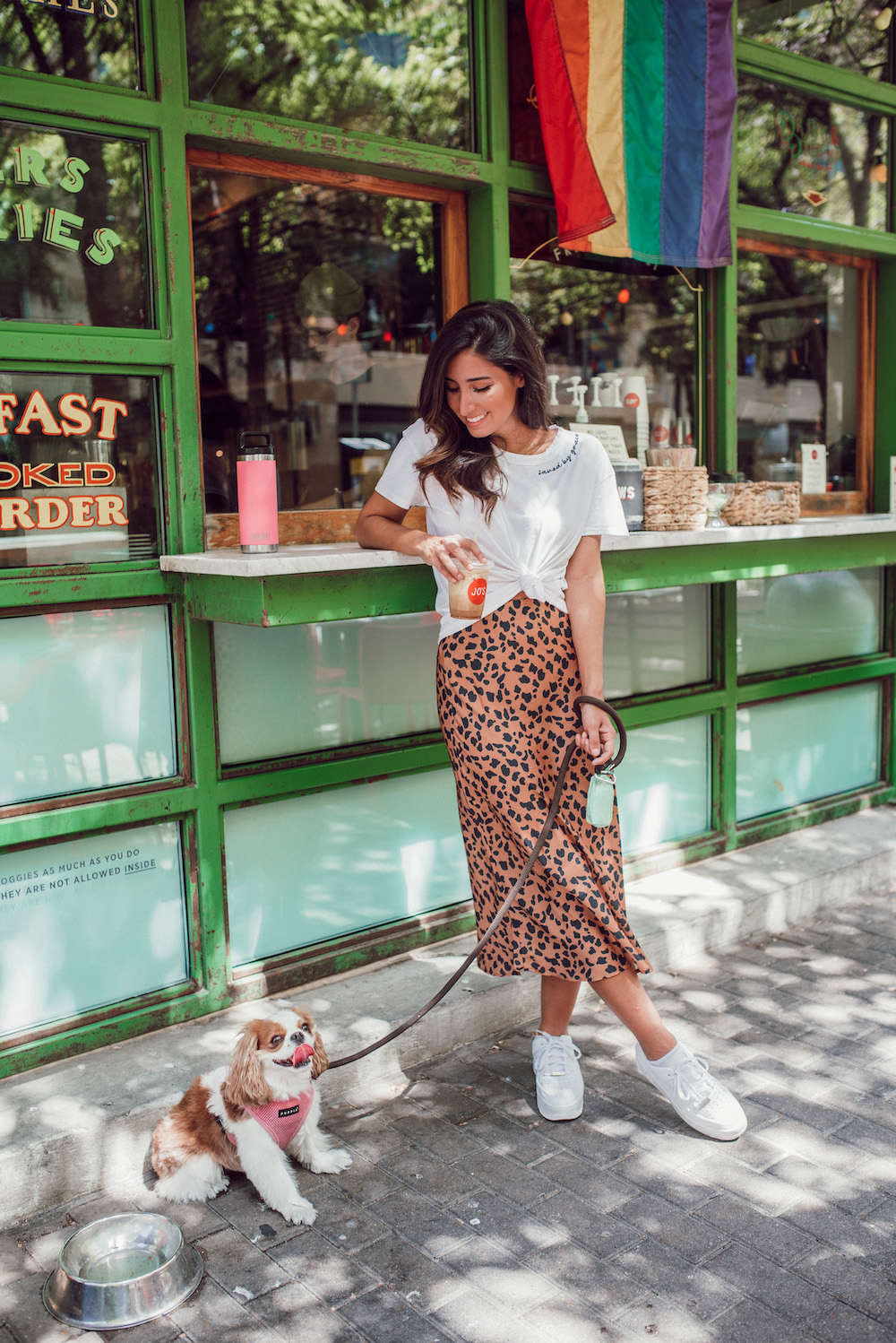 jessi afshin's personal style with her dog chloe