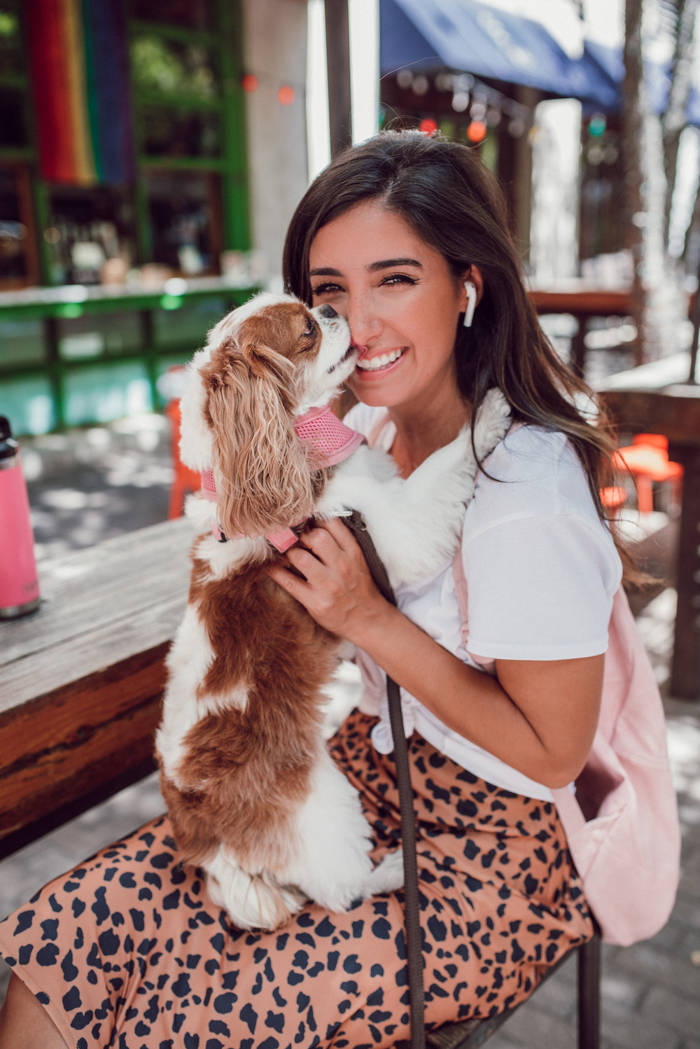 jessi afshin's personal style with her dog chloe