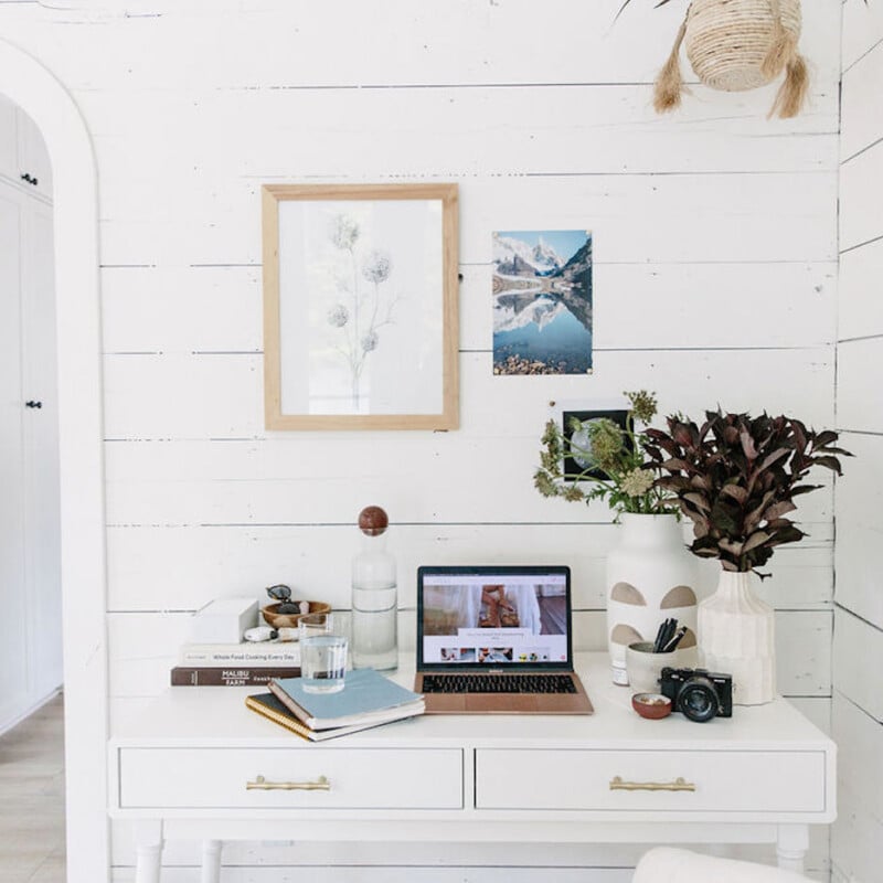 camille styles's austin office makeover with target