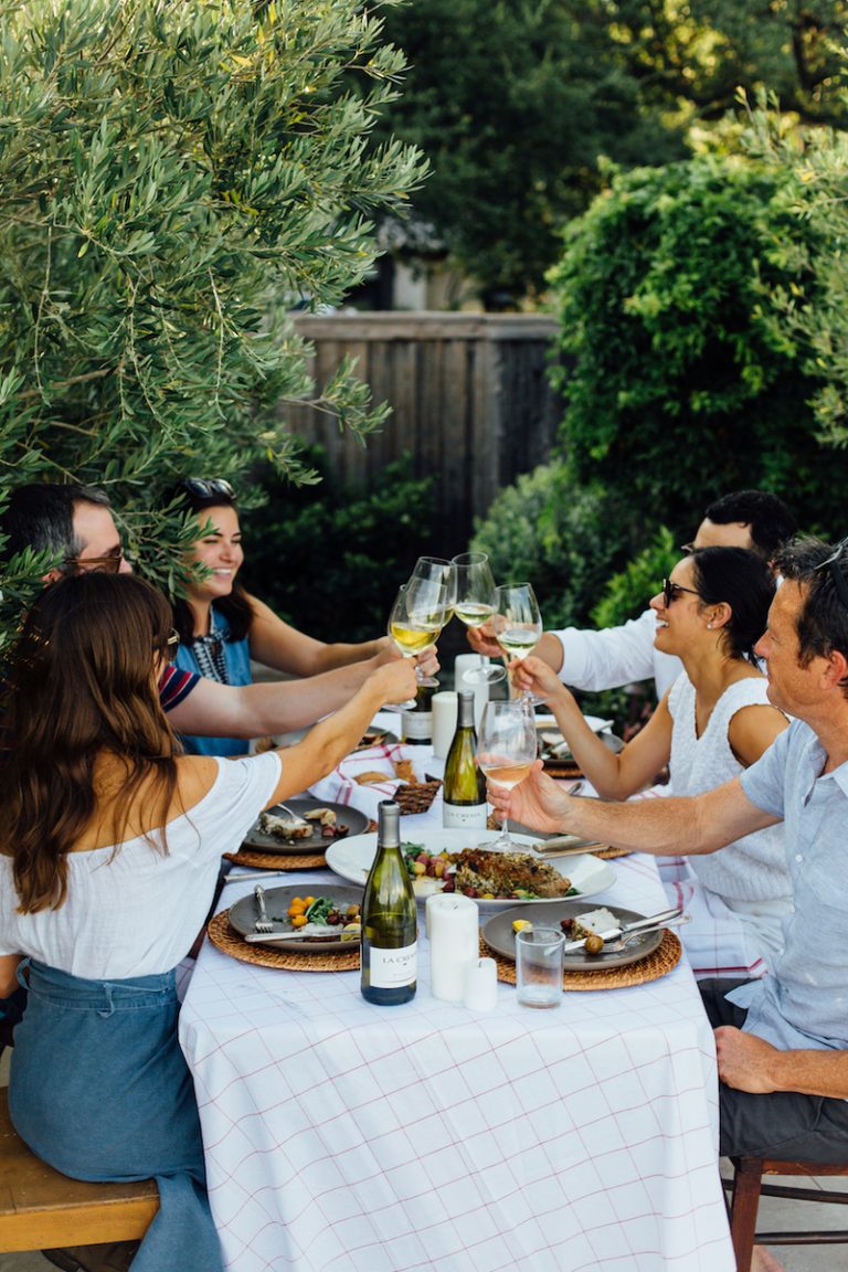 al fresco italian dinner party