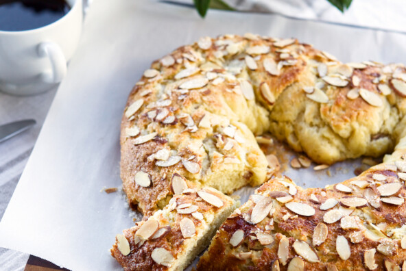 camille's mom's christmas almond bread kringle recipe