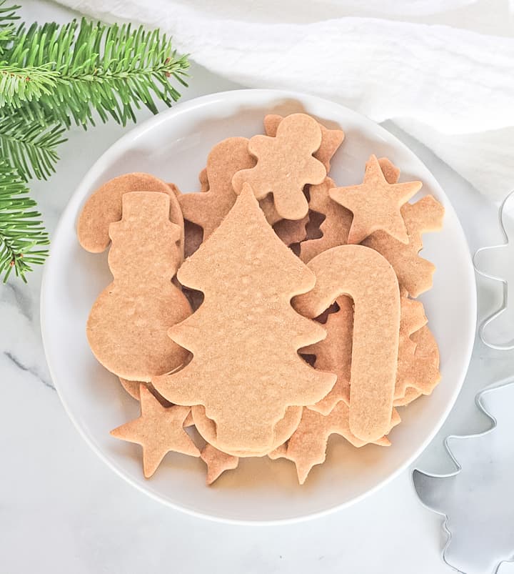 grain-free holiday desserts, sugar cookies
