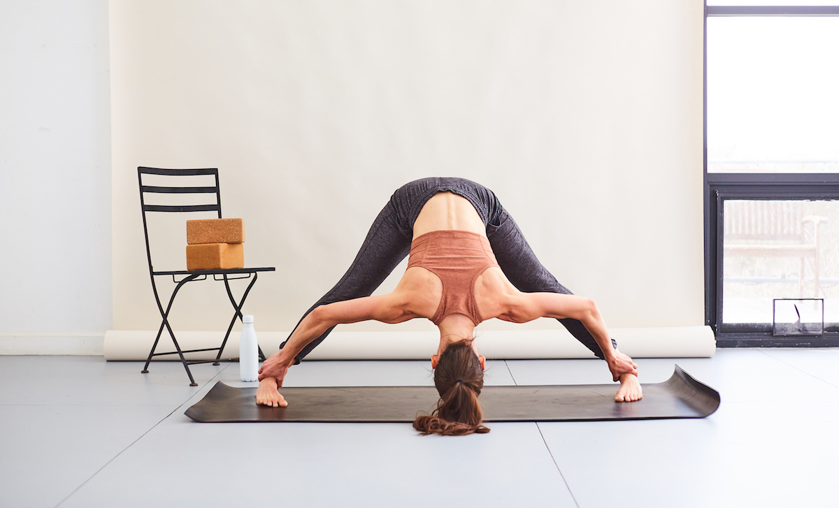 Best Hot Yoga Mat - Combo Yoga Mat - Breathe - For Hot Yoga Practices.