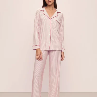 Gisele Printed TENCEL™ Modal Long PJ Set