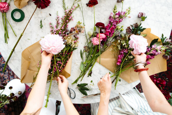 flower arranging class