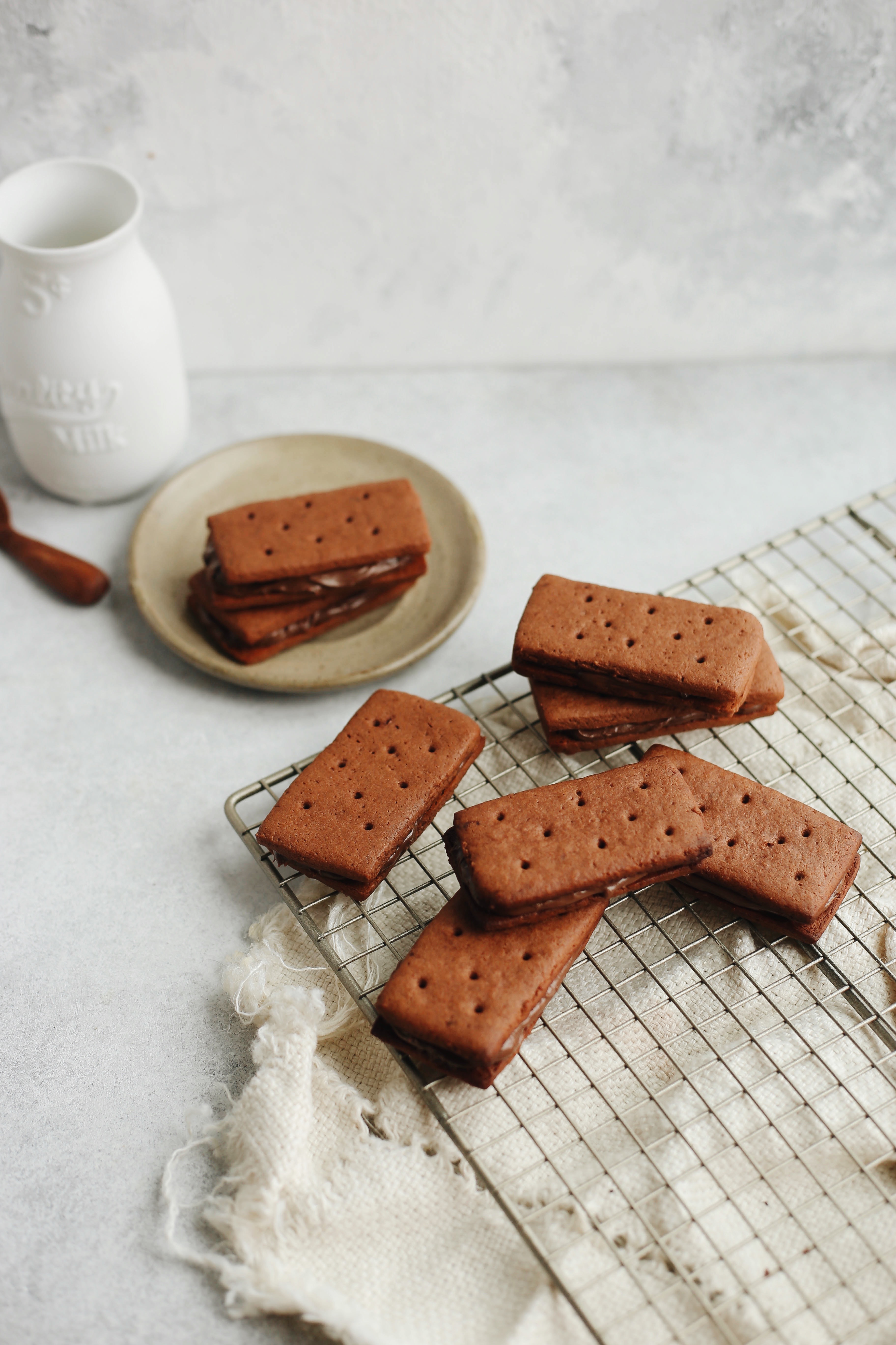 homemade Bourbon biscuits