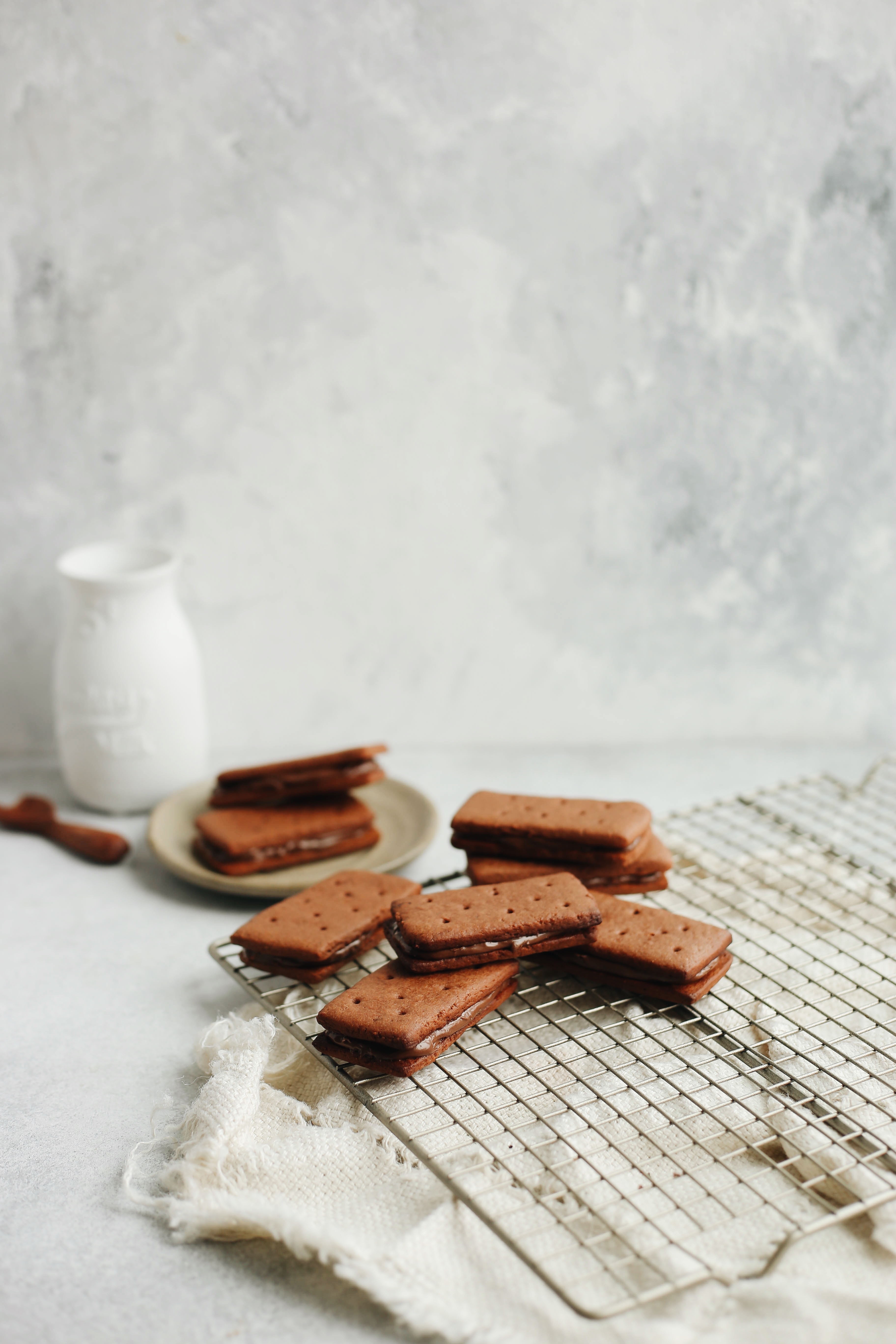 homemade Bourbon biscuits