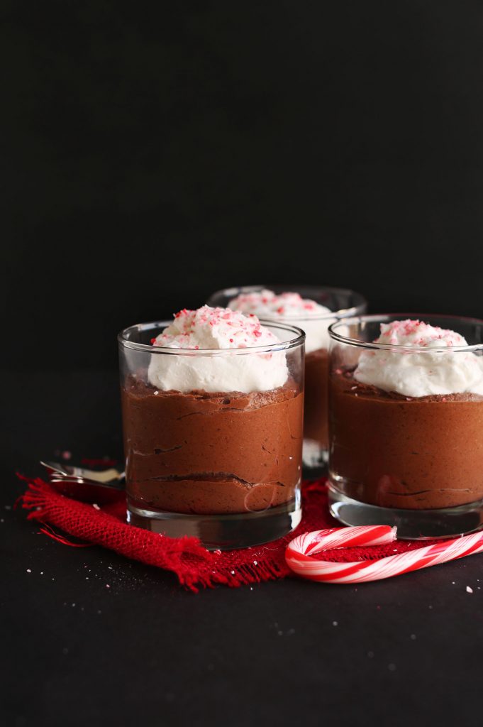 allergy friendly holiday desserts, chocolate mousse