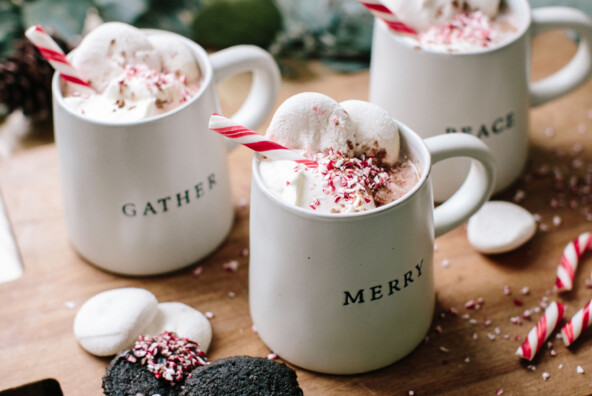 peppermint hot chocolate