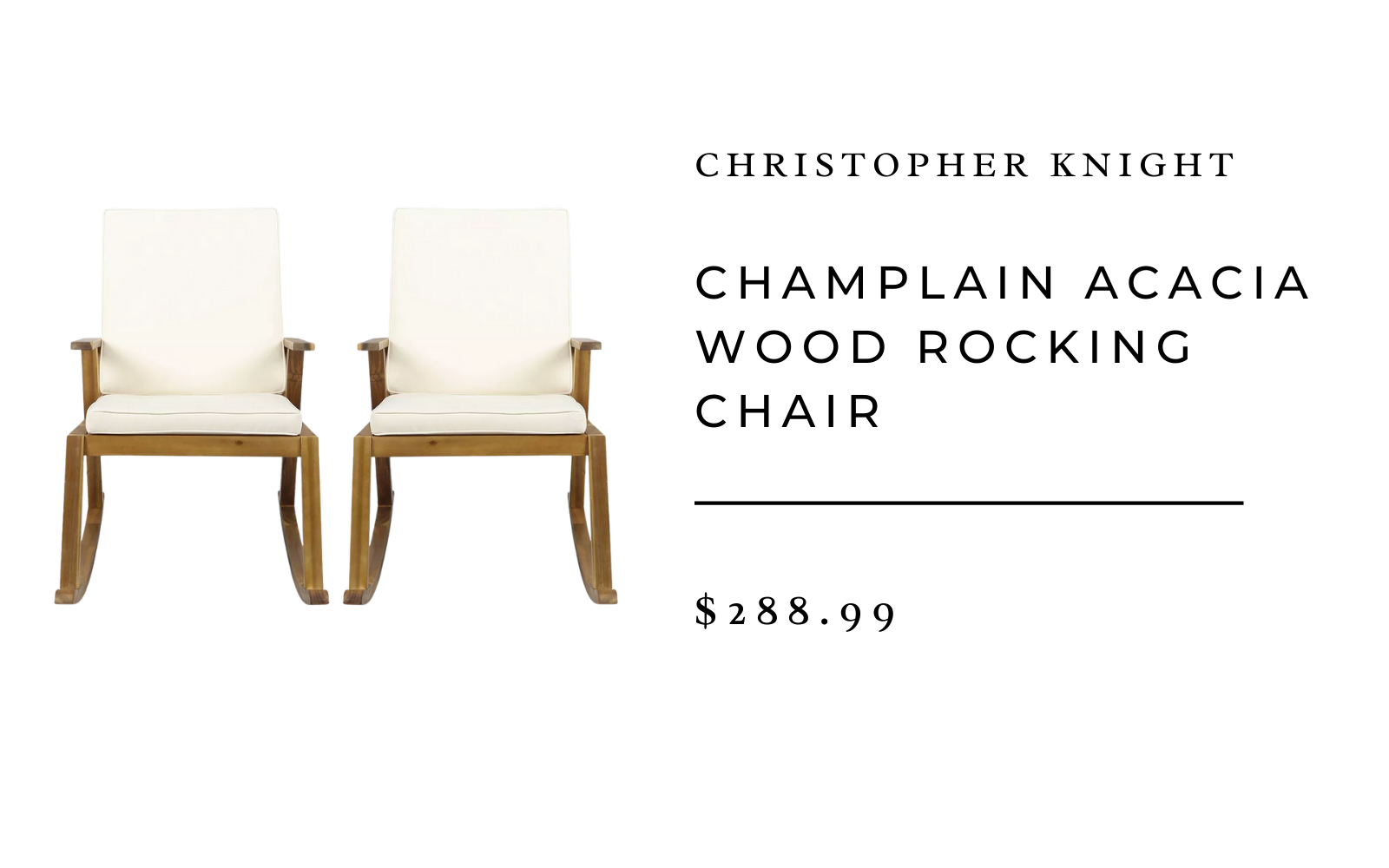 christopher knight home champlain wood chair