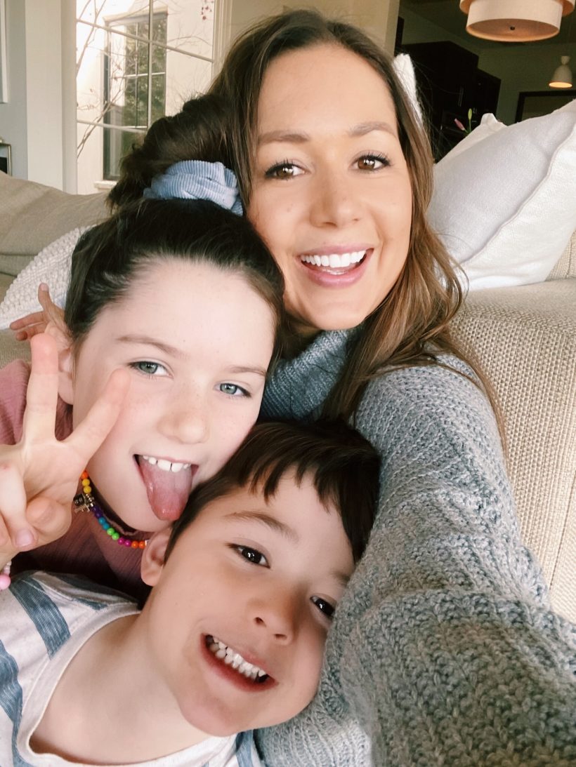 Camille Styles and kids