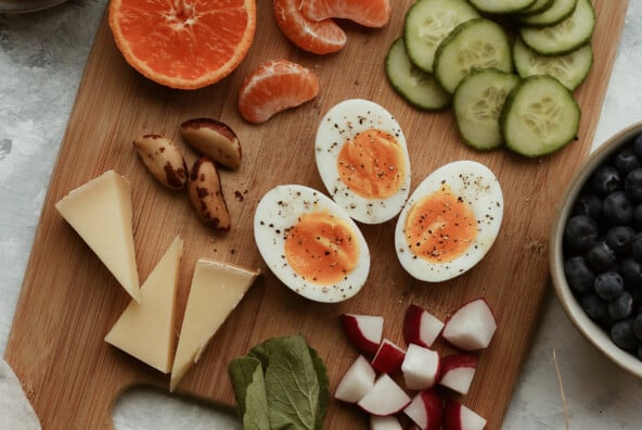 aesthetic breakfast plate_heart healthy habits