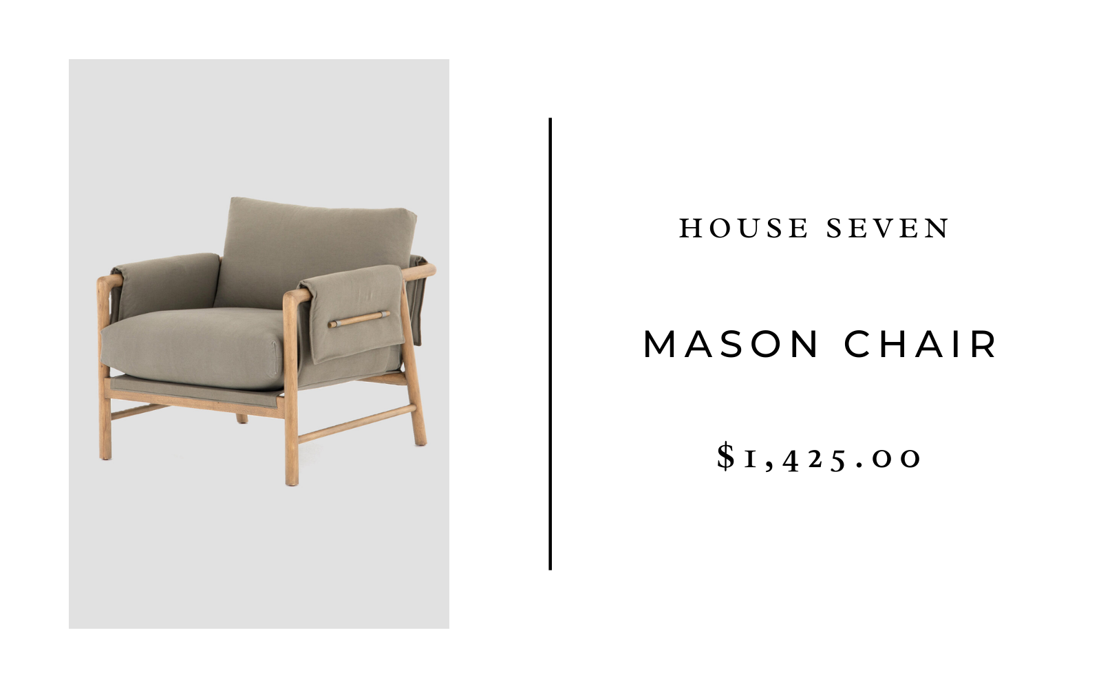 house seven mason chair
