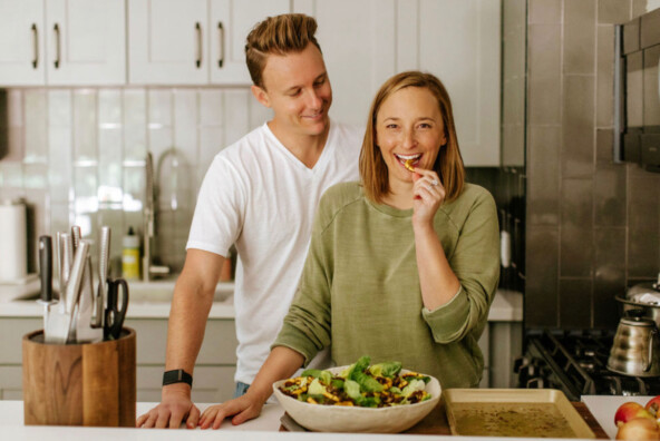 Gaby and Thomas of What's Gaby Cooking