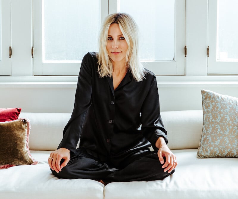 Jacey Duprie, founder of Damsel in Dior, at home in Los Angeles