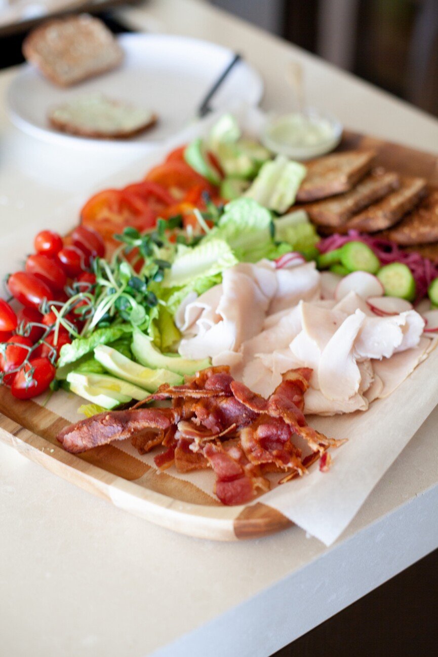 california club sandwich board