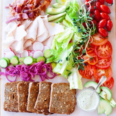 california club sandwich board