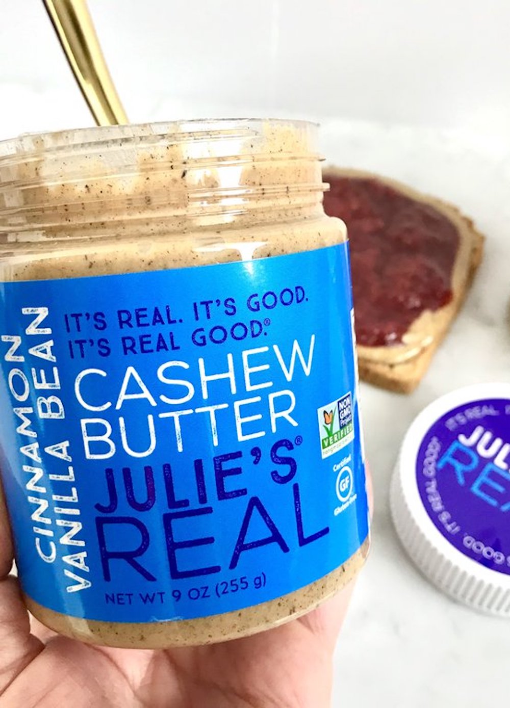 julie's real cashew butter