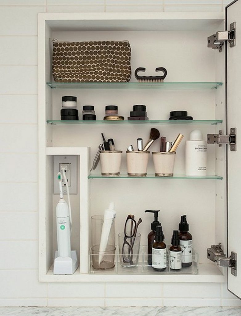 how to organize your bathroom drawers and cabinets