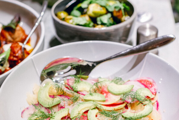 radish, orange, grapefruit salad recipe is a healthy and easy spring appetizer