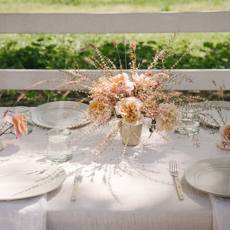 mother's day spring table beautiful feminine