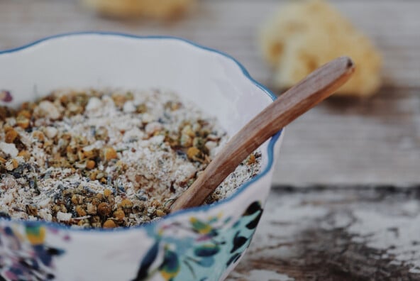 oatmeal face scrub