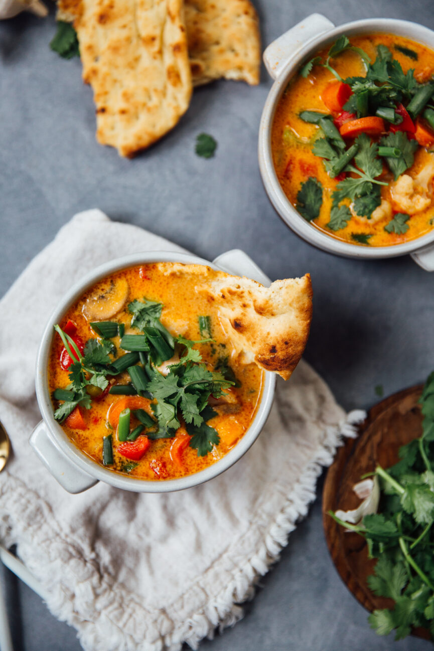 thai coconut curry soup
