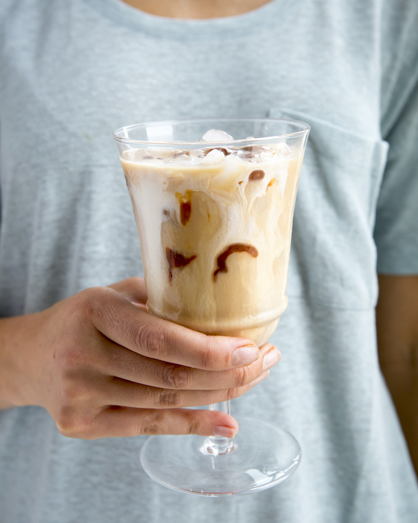 iced caramel latte, iced coffee recipe, best iced coffee to make at home