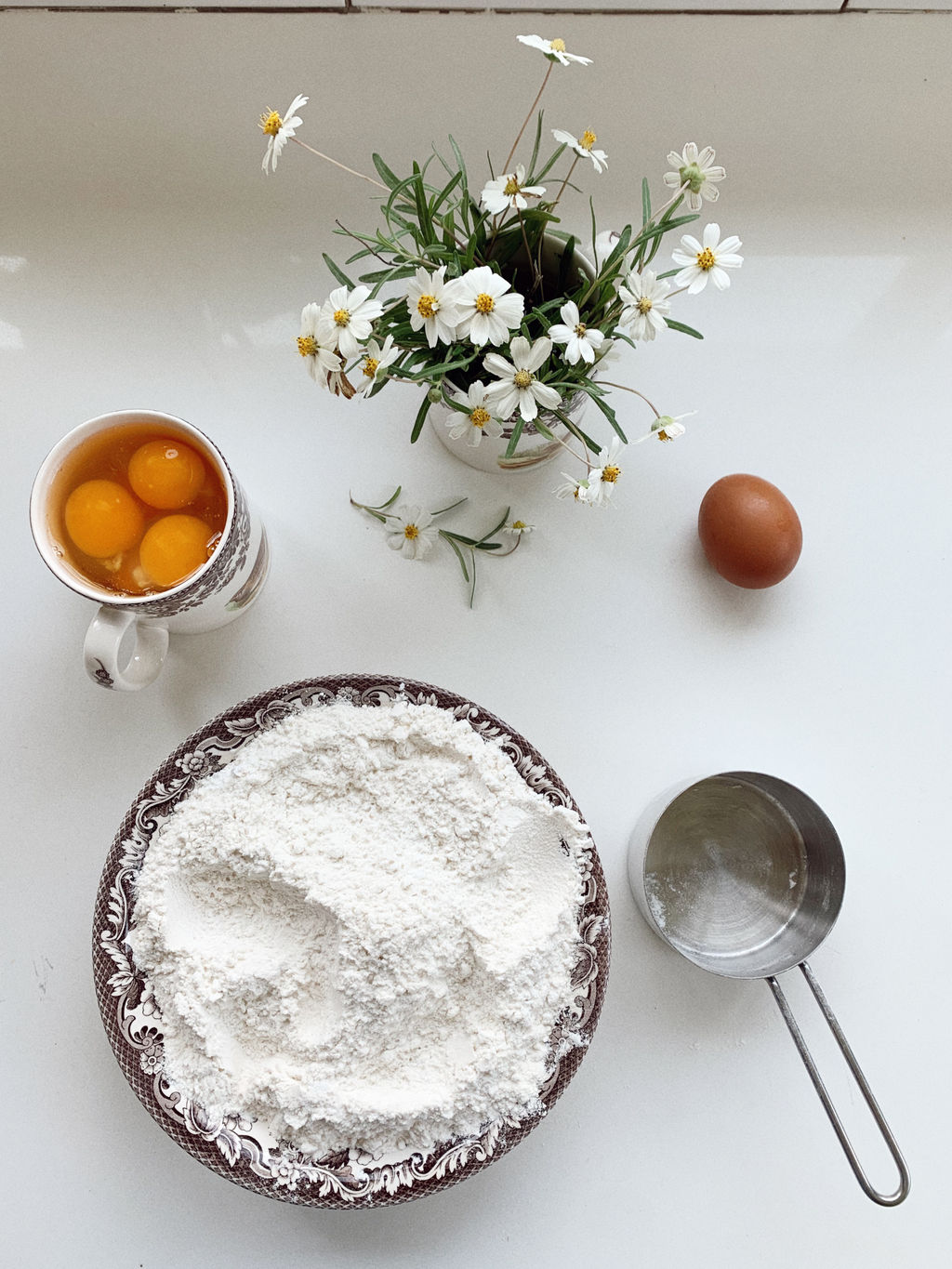 ingredients for fresh ricotta for fresh lemons for Lemon Ricotta Pound Cake Recipe is the perfect weekend baking project
