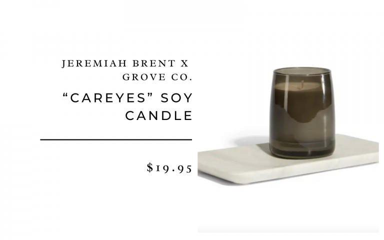 Jeremiah Brent x Grove Co. “Careyes” Soy Candle 