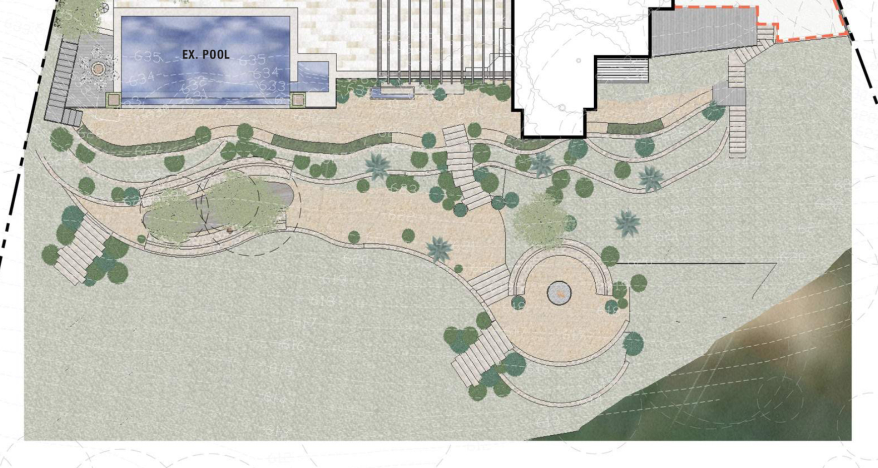 camille styles backyard landscape design plan