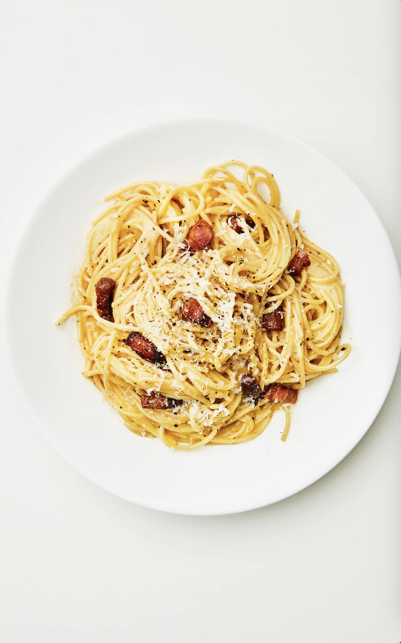 Simple Carbonara_easy pasta recipes