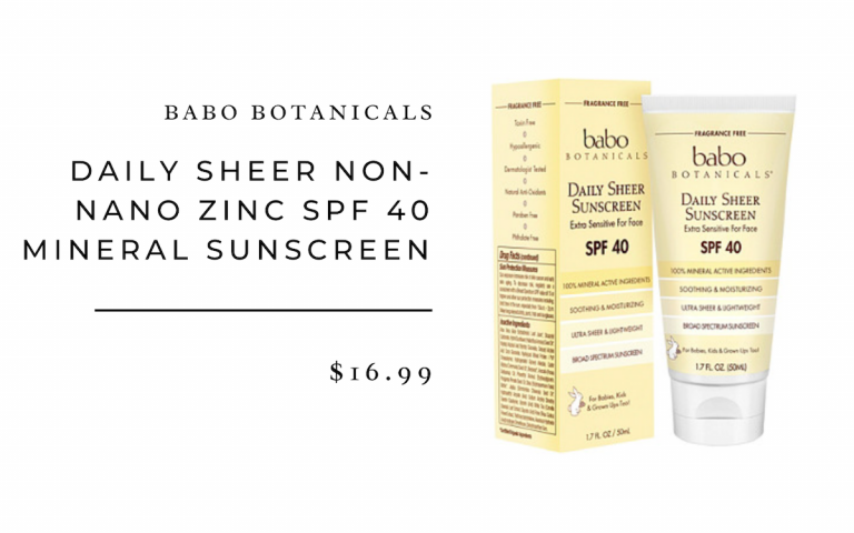 babo botanicals sunscreen 