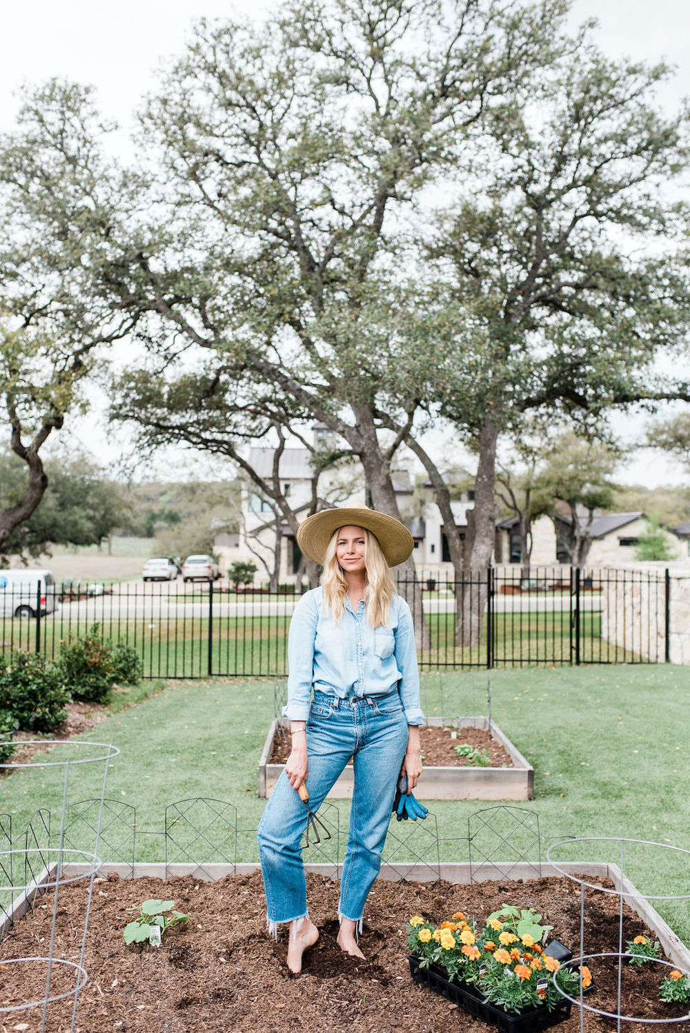 vintage modern style texas hill country austin style home interior design antique thrifting tips and ideas leah ashley interior designer home tour