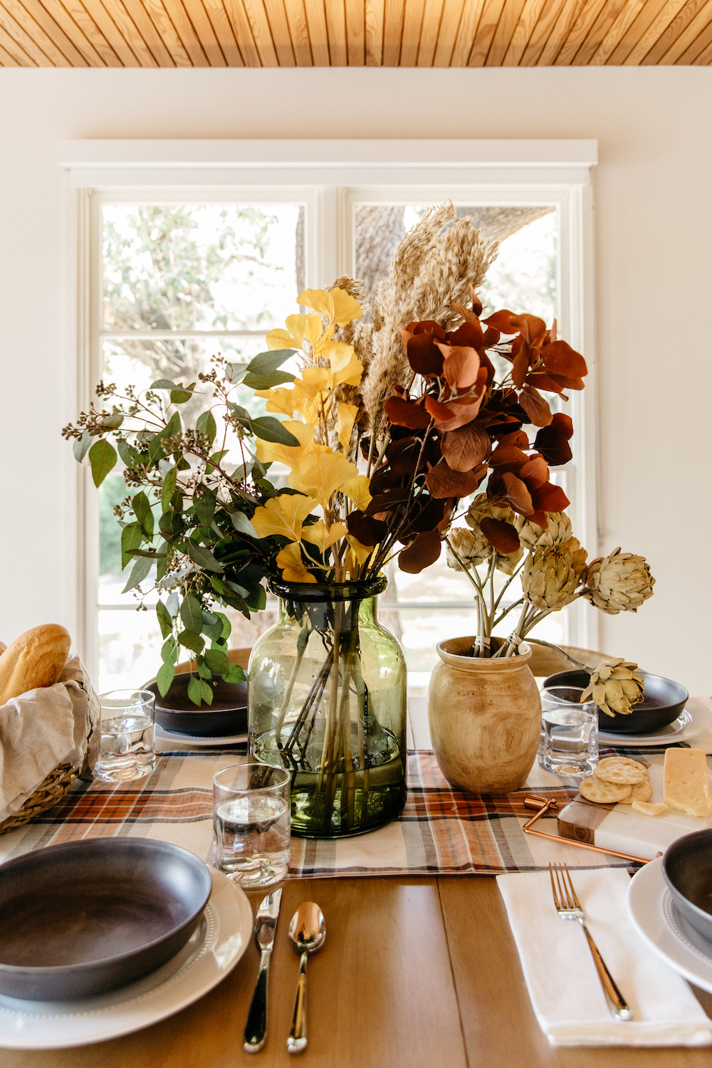 faux foliage for fall camille styles target table