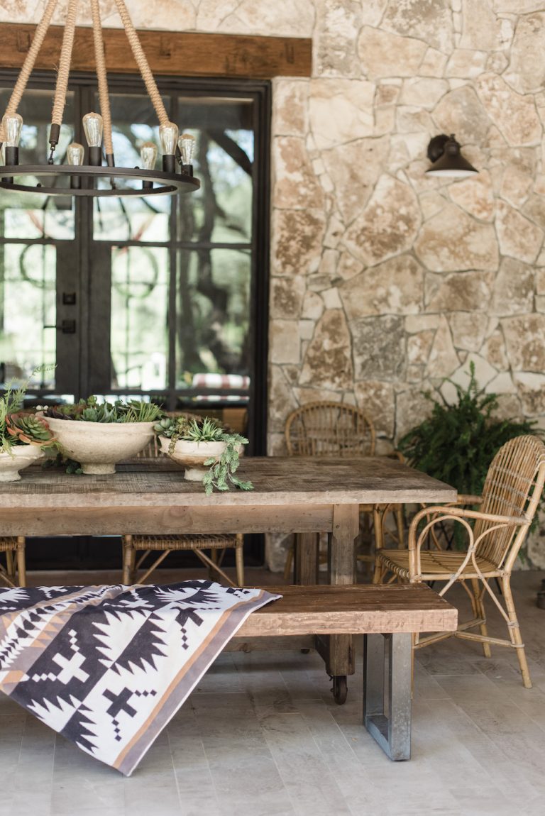 rustic bohemian antique vintage porch