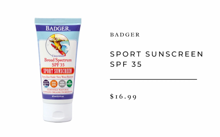 The best clean sunscreen