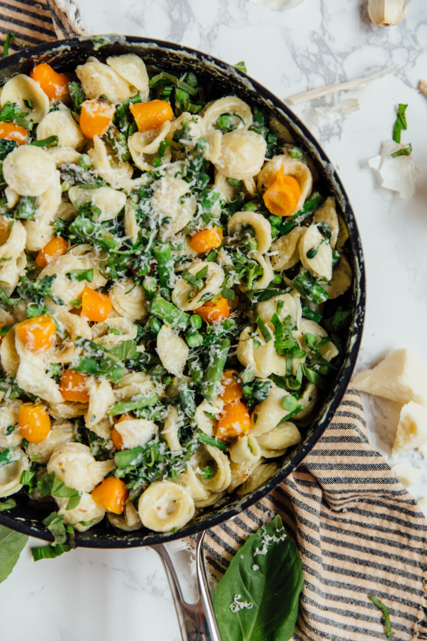 one pot pasta primavera