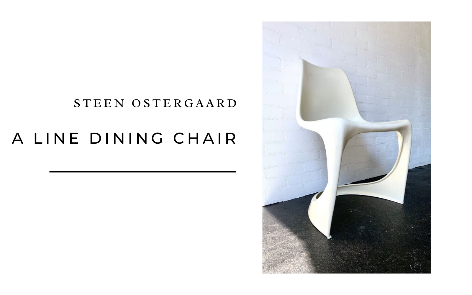 ostergaard a line dining chair