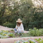 Camille Styles vegetable garden.