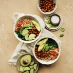tandoori spice chickpea grain bowl