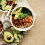 tandoori spice chickpea grain bowl