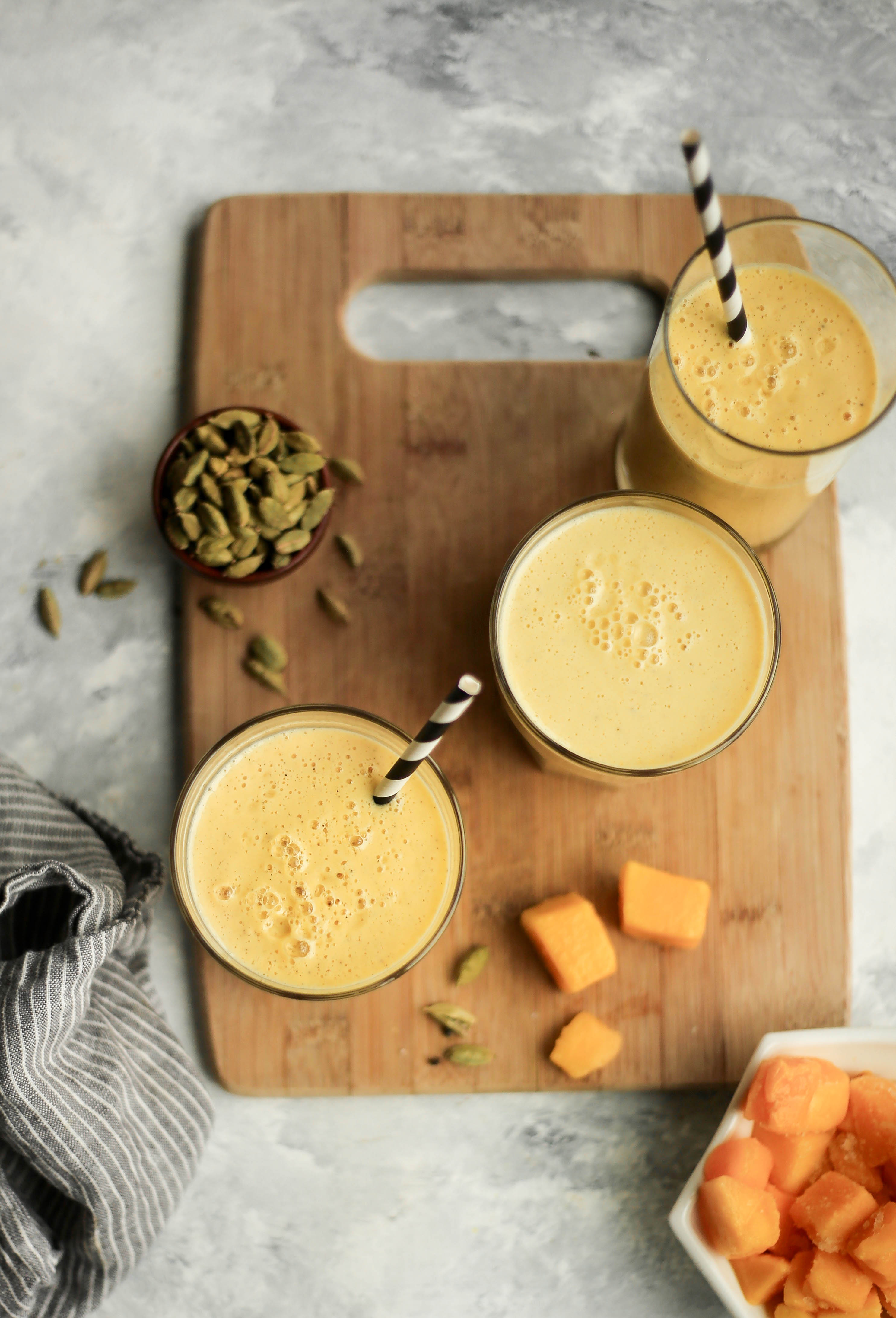 Sweet and Salty Mango Lassi Recipe