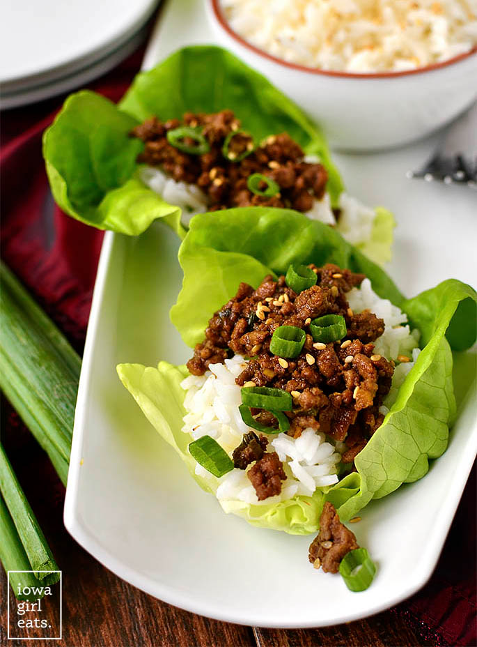 Korean Beef Lettuce Wraps_lettuce wrap recipes