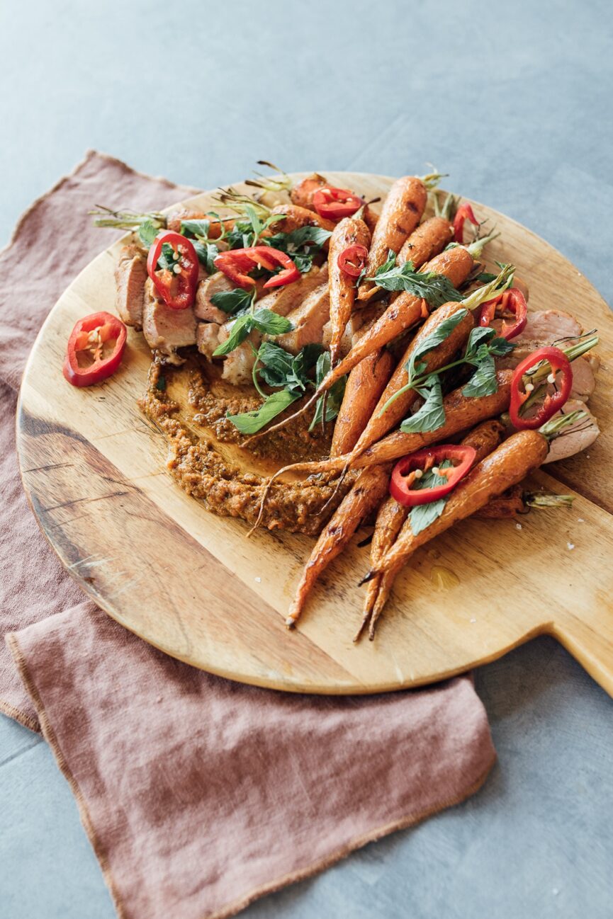 orange glazed pork tenderloin
