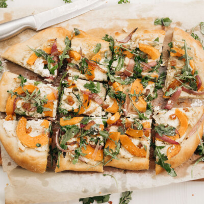 Butternut-Squash-Flatbread-With-Arugula-Almond Ricotta