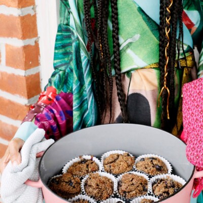 lani halliday's blueberry power muffins