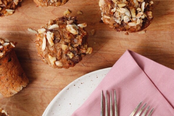 pumpkin morning glory muffins